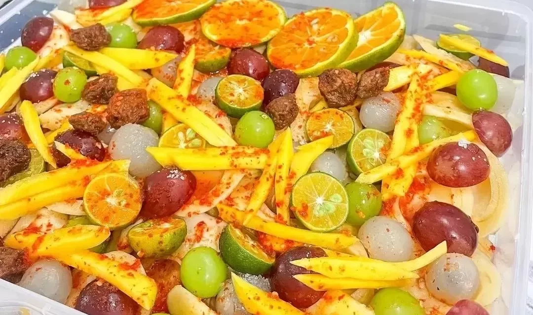 Jajanan Unik Somboy Atau Kiamboy Yang Memiliki Rasa Pedas