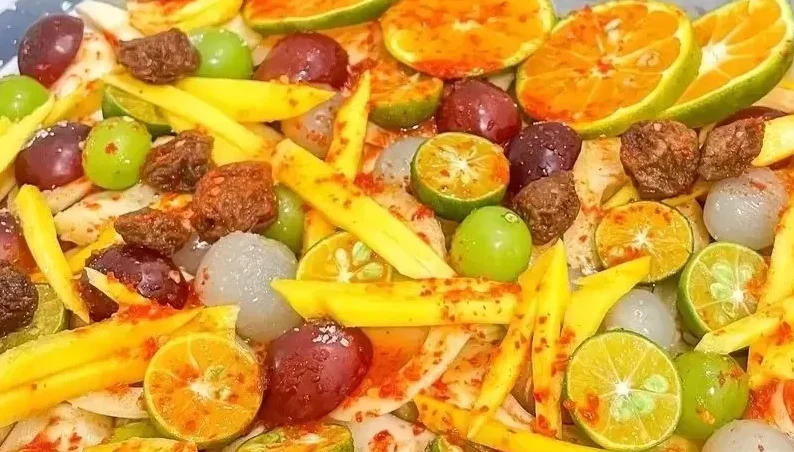 Jajanan Unik Somboy Atau Kiamboy Yang Memiliki Rasa Pedas