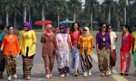 Sebuah Kain Tradisional Wanita Yaitu Kebaya