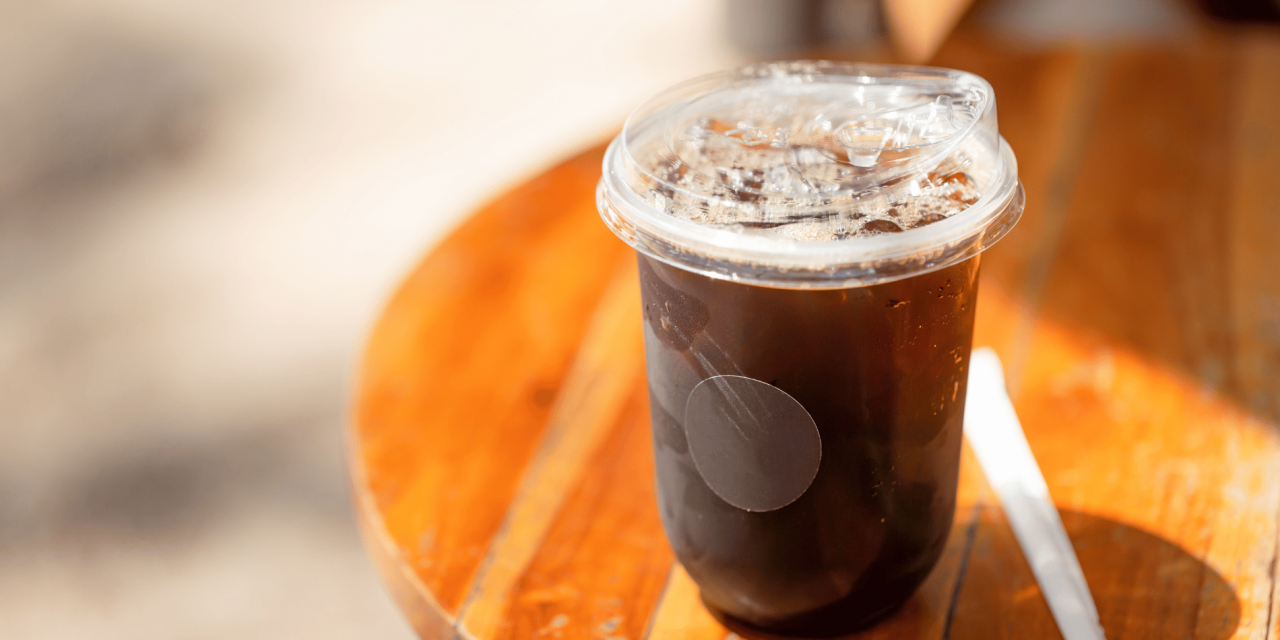 Sebuah Kopi Minuman Anak Muda Americano