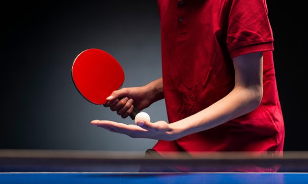 Olahraga Bola Meja Pada Sebuah Pingpong