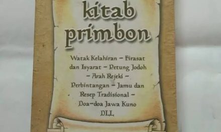Pengetahuan Tradisional Primbon Pada Masyarakat Jawa