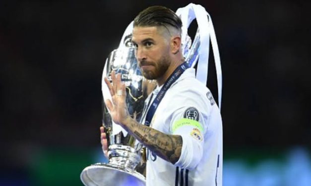 Pemain Sepakbola Spanyol Seorang Kapten Sergio Ramos
