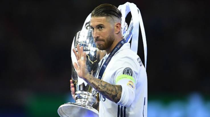 Pemain Sepakbola Spanyol Seorang Kapten Sergio Ramos