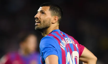 Pesepakbola Argentina Aguero Dengan Permainan Baiknya